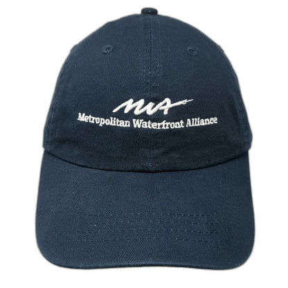 KC Caps Metropolitan Waterfront Alliance MWA Blue Baseball Cap One Size Hat