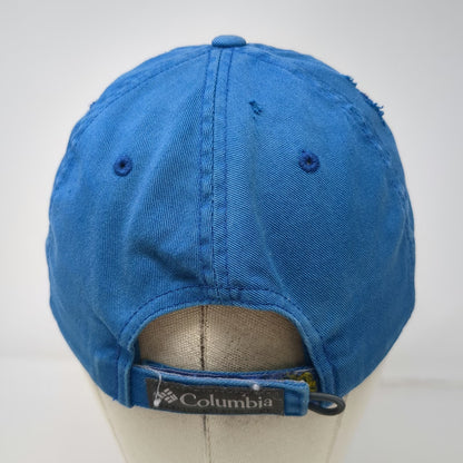 Columbia Baseball Cap Blue One Size Slideback Hat CSC USA Sportswear Cotton Logo