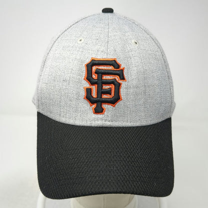 San Francisco Giants MLB New Era Gray Black Orange L Baseball Cap Hat 39THIRTY