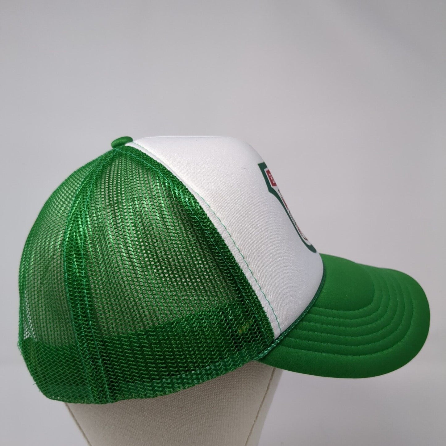 Bushwood CBC Snapback Rope Trucker Hat Green One Size Mesh Back Nissun