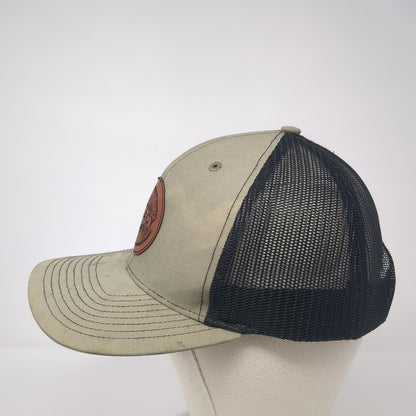 Legacy Snapback Trucker Hat Brown One Size Adjustable Mesh Back Richardson