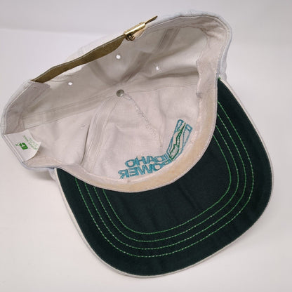 Idaho Power Slideback Hat White One Size Adjustable Embroidered 6 Panel