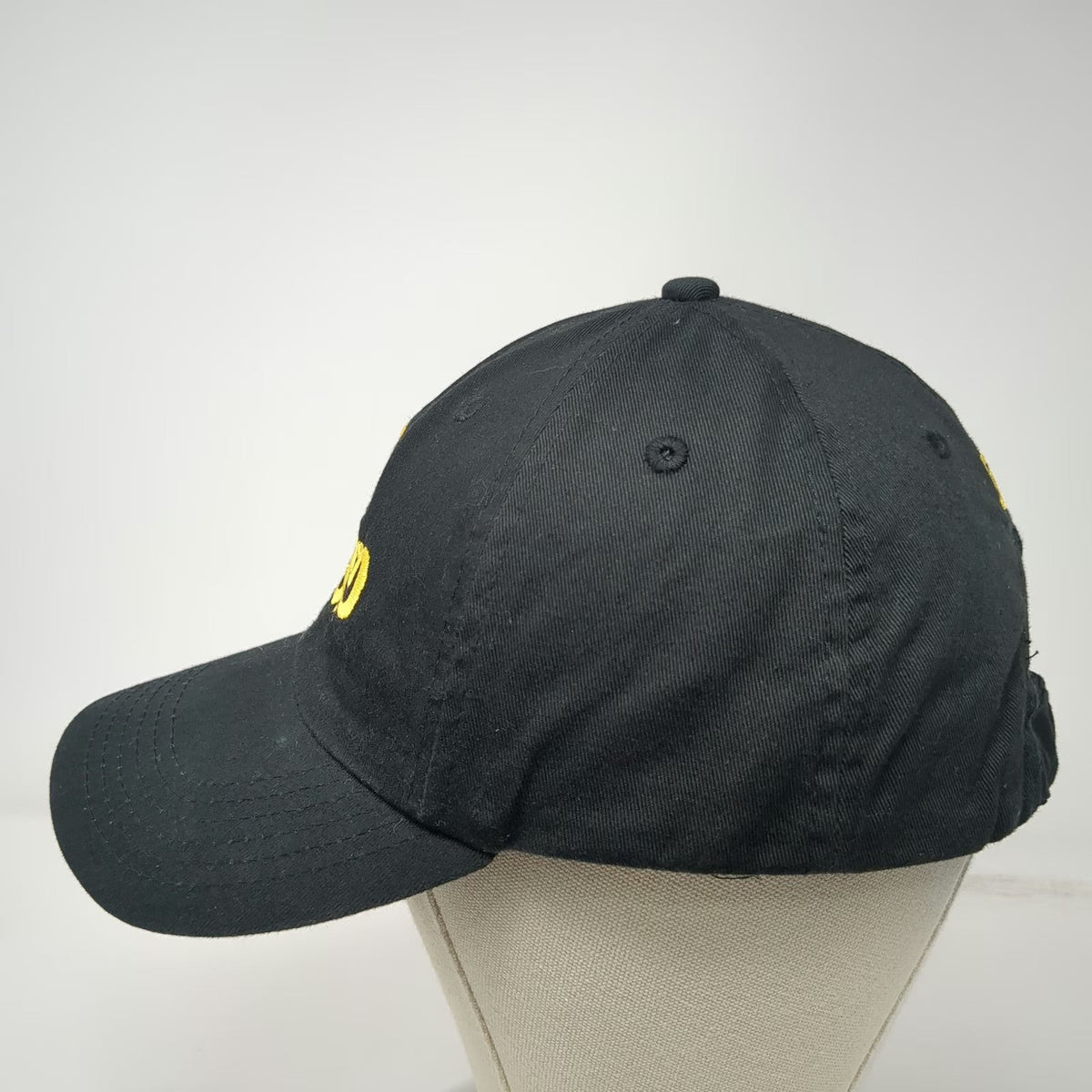 Chicago Baseball Cap Black One Size Hat Script Embroidery Number 55 Strapback