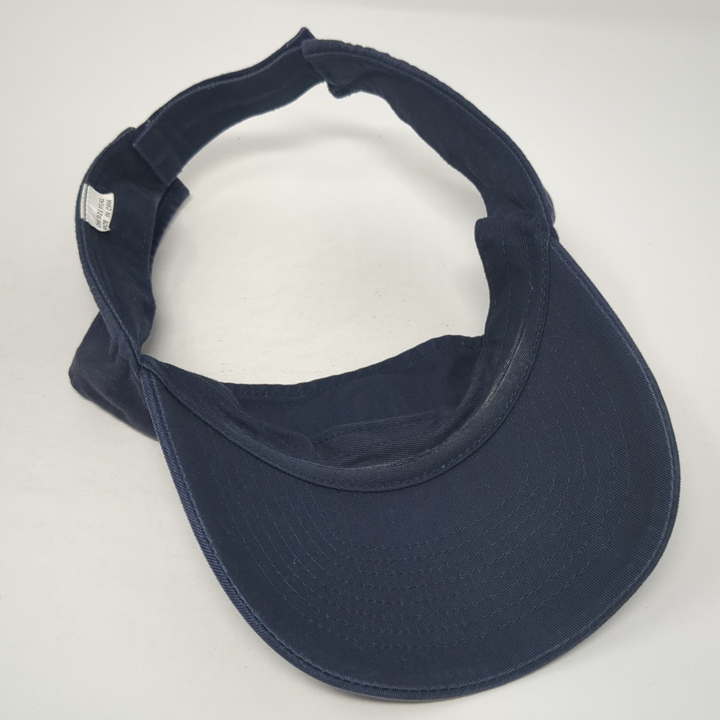 Foster's Strapback Visor Hat Blue One Size Adjustable Embroidered