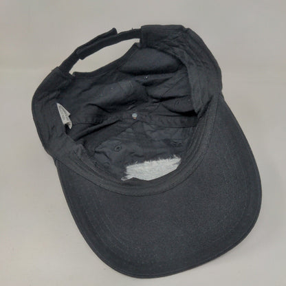 World Famous Dr. McGillicuddy's Strapback Hat Black One Size Embroidered
