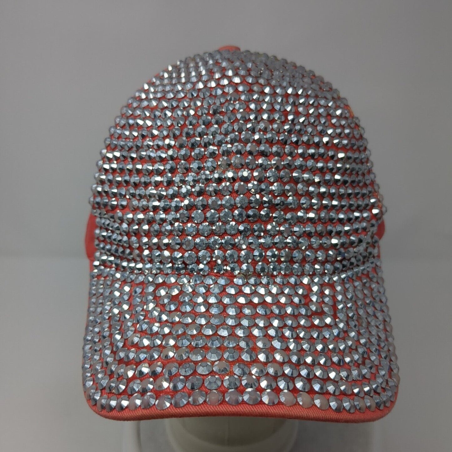 Something Special Strapback Hat Pink One Size Adjustable Bling 6 Panel