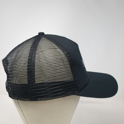 Otto Black Trucker Hat One Size ASU Inc Lifesaving Night Vision Solutions Owl