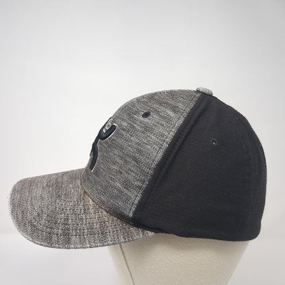 Get Your Hooey Fitted Hat Gray Medium Embroidered Logo Flexfit Colorblock
