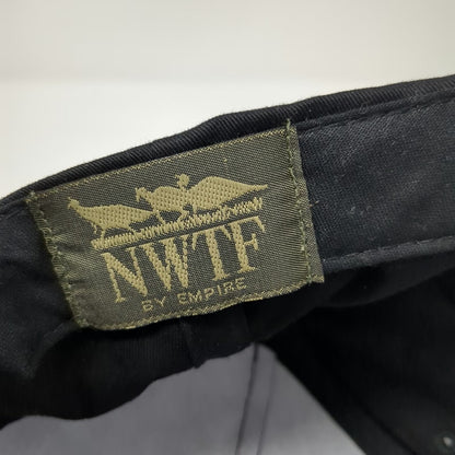 NWTF 5 Panel Black Hat One Size Golden Gobbler 2004 Embroidered Logo Hunting