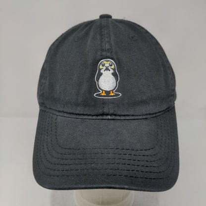 Star Wars Porg Slideback Hat Black One Size Adjustable Embroidered
