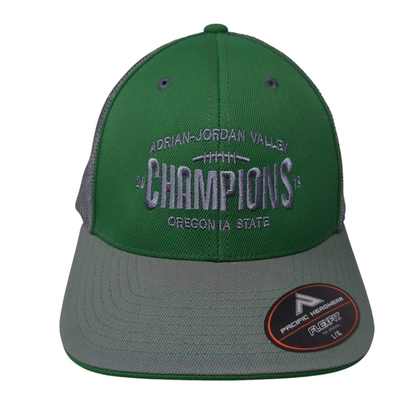 Adrian-Jordan Valley Champions Fitted Mesh Back Trucker Hat Multi 7 3/8-8