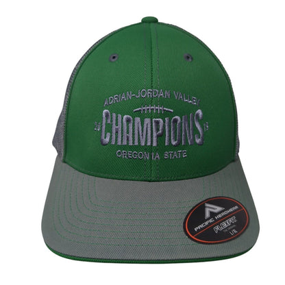 Adrian-Jordan Valley Champions Fitted Mesh Back Trucker Hat Multi 7 3/8-8