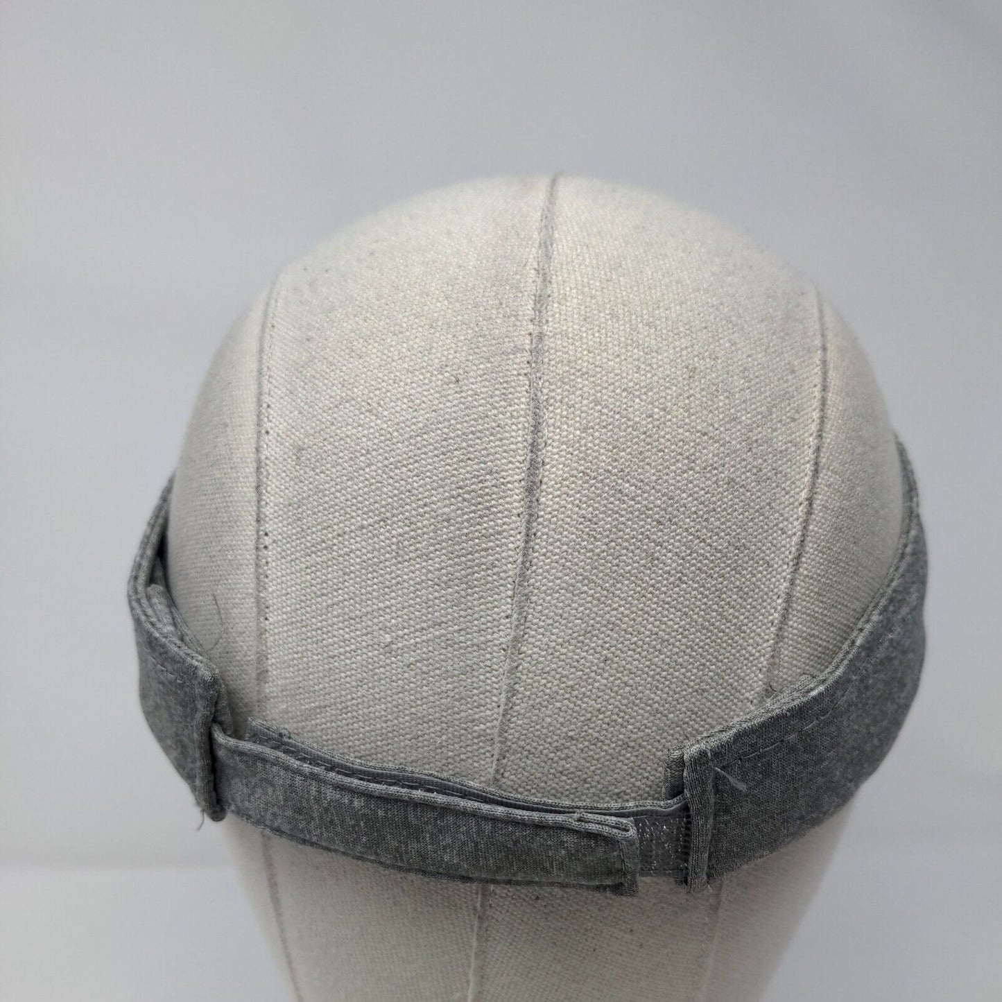Peppershock Media Strapback Sun Visor Gray One Size Adjustable Sport-Tek