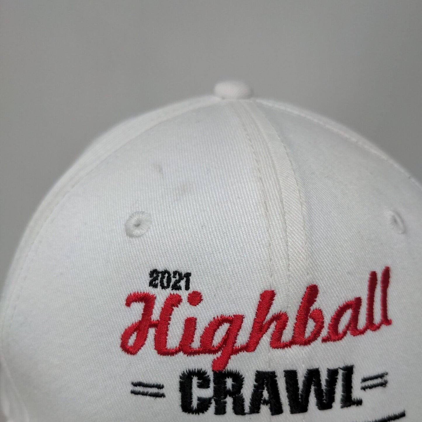 2021 Highball Crawl Minneapolis Snapback Hat White OSFM New Era 9Fifty