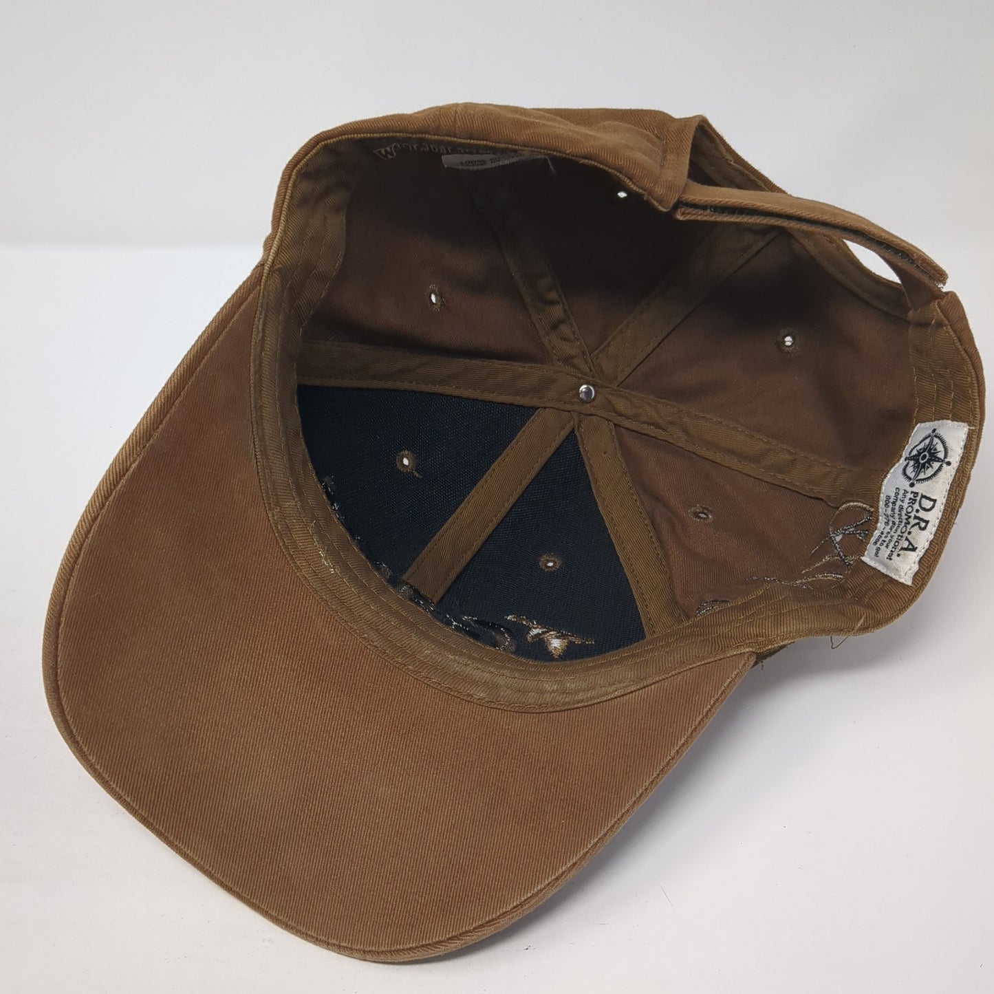 Garst Strapback Hat Brown One Size Adjustable Embroidered Wildlife Series