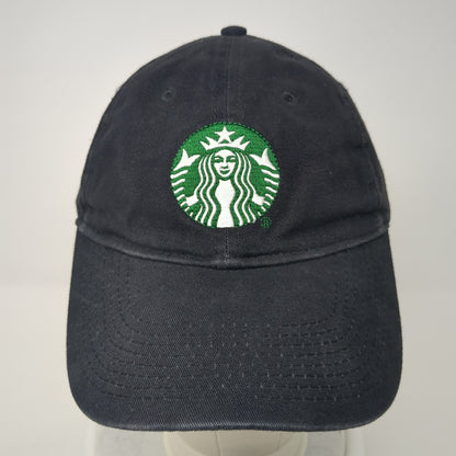 Starbucks Slideback Hat Black One Size Adjustable Embroidered Uniform