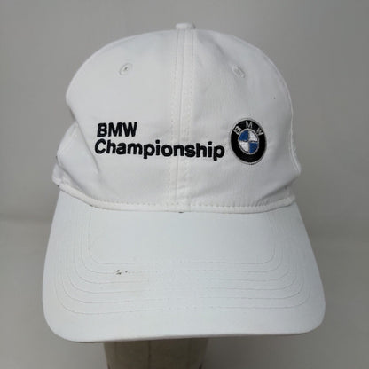 Ahead Men's Strapback Hat White BMW Championship Embroidered Logo