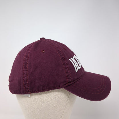 Hell Yeah Slideback Hat Red OS Adjustable Embroidered American Eagle Outfitters