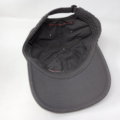 Off The Grid Slideback Hat Gray One Size Adjustable Embroidered Fahrenheit