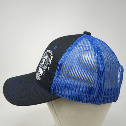 Music Theatre Of Idaho 2025 Company Member Black Blue OSFM Trucker Hat Mesh Brim