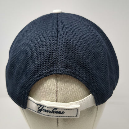 New York Yankees MLB '47 Baseball Cap Hat White Blue One Size Mesh Strapback