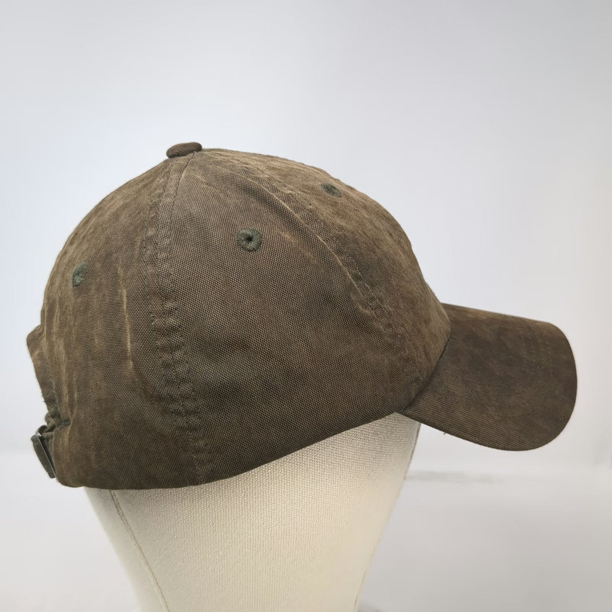 Port Authority Baseball Cap Brown One Size Embroidered FBS Logo Slideback Hat