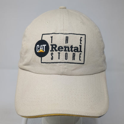 CAT The Rental Store Thompson Tractor Baseball Cap Beige One Size Adjustable