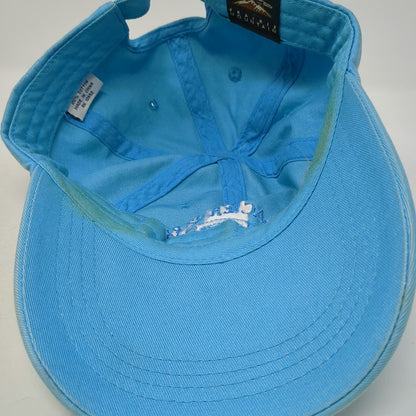Prairie Mountain Baseball Cap Blue One Size Glacier National Park Moose Hat