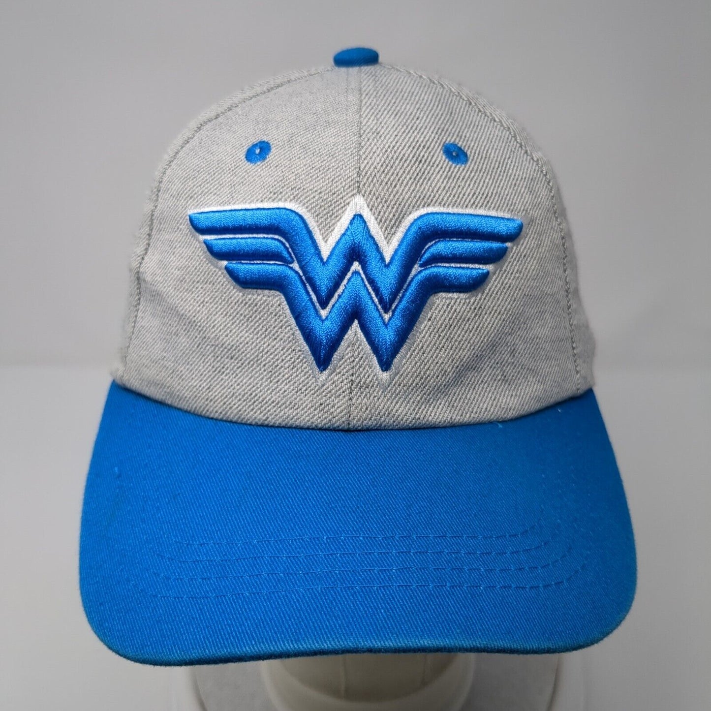 Wonder Woman Strapback Hat Multicolor One Size Adjustable Six Flags