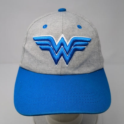 Wonder Woman Strapback Hat Multicolor One Size Adjustable Six Flags