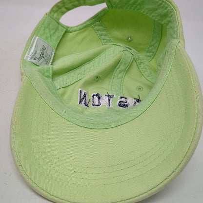 Danelley Baseball Cap Green One Size Hat Slideback Boston Embroidered 1630