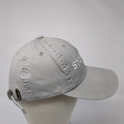Stay Cozy Slideback Hat Gray One Size Adjustable Embroidered Port Authority