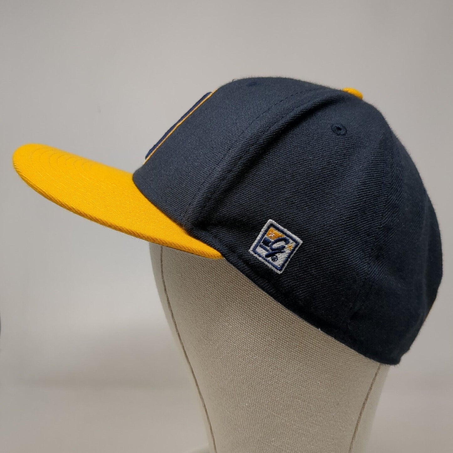 Letter B Fitted Hat Multi 7 1/4 Embroidered Montana Colorblock The Game