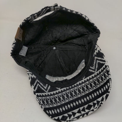 Crawlher Strapback Hat Muticolor One Size Aztec Embroidered #datswho