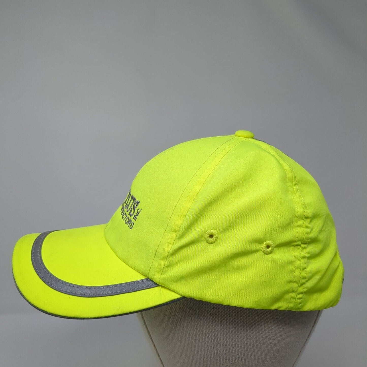 Power Plus Inc Electrical Contractors Strapback Hat Green One Size