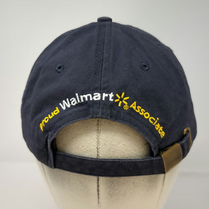 Walmart Associate Spark Logo Blue One Size Baseball Cap Slideback Hat Embroidery