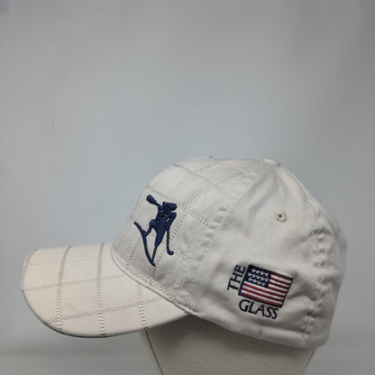 Spy Glass Hill Fitted Hat Tan OSFM Stretch Perfect Fit Patriotic Legendary