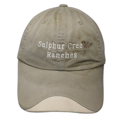 Port Authority Baseball Cap Brown One Size Sulphur Creek Ranches Field Trial Hat