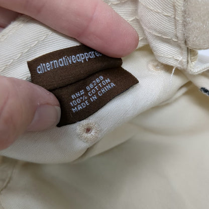 Alternative Army Cap Beige One Size SuccessFactors SFSF Strapback Distressed Hat
