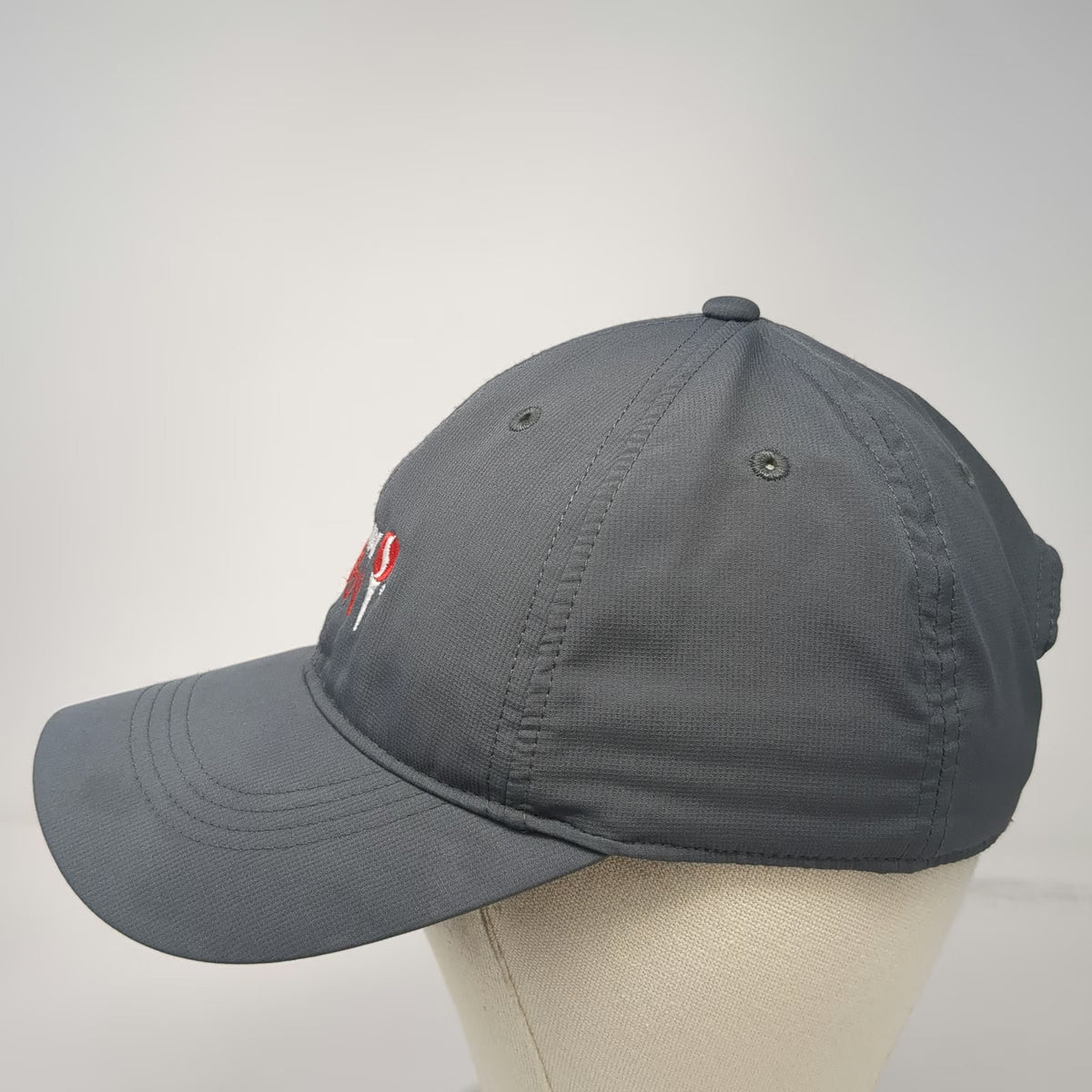 Nike Baseball Cap Gray One Size Safeway Open Golf Strapback Hat Legacy91 Dri-FIT