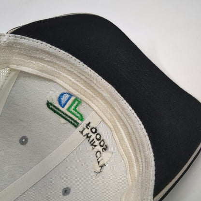 Richardson Baseball Cap Gray Black M Mesh Fitted Twin City Foods Stretch Hat