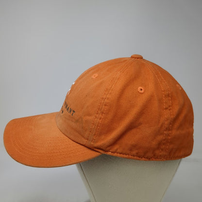 Port Authority Baseball Cap Orange One Size Strapback Handy Tenant Tools Hat