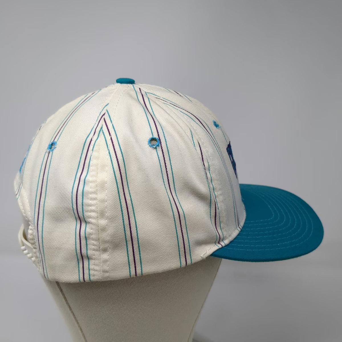 Starter Snapback White Blue Purple One Size NCAA Gymnastics Championships Hat