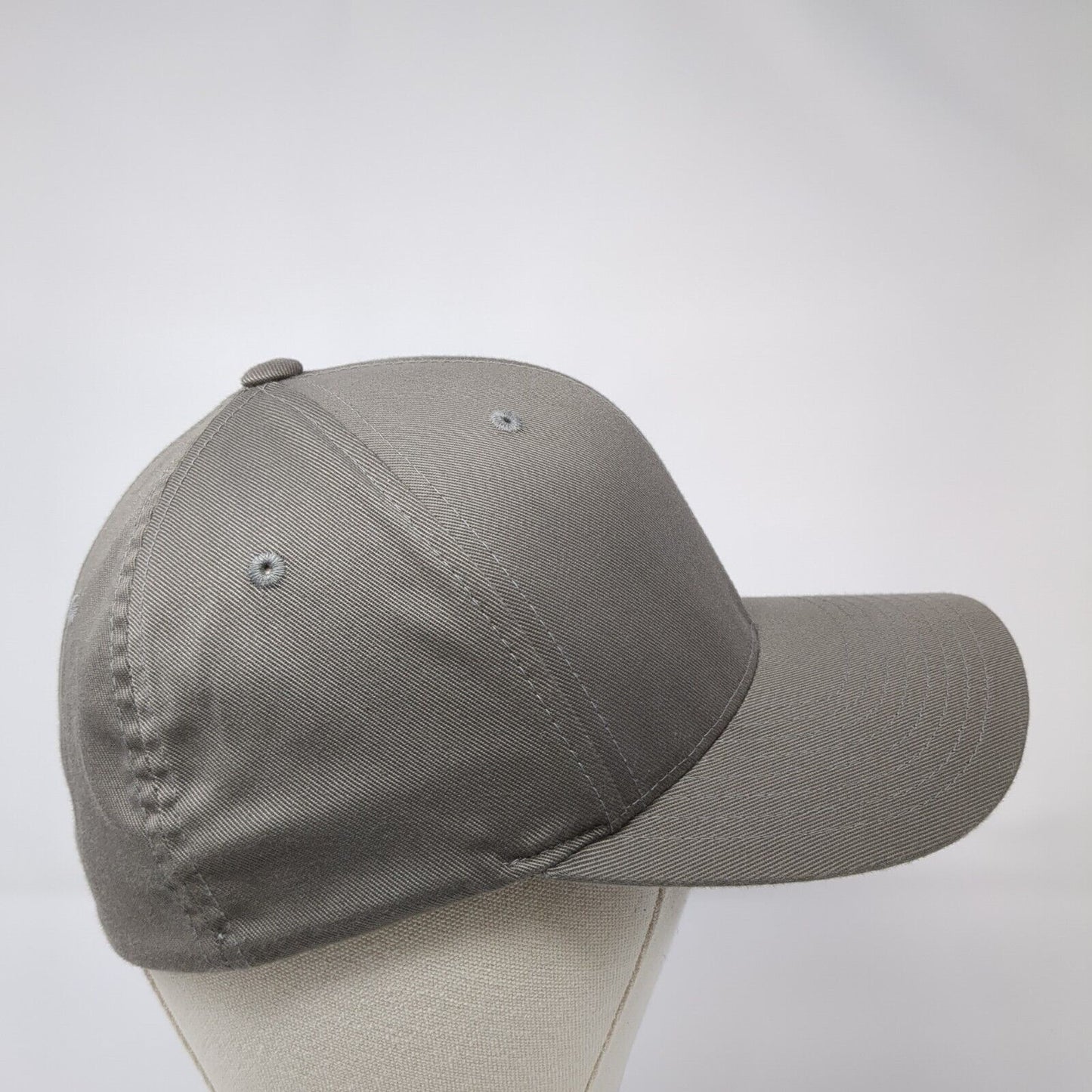 Brick House Recovery Fitted Hat Gray S/M Embroidered Flexfit Yupoong