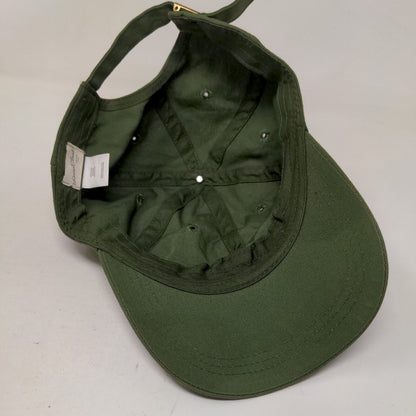 Universal Thread Slideback Hat Green One Size Adjustable 6 Panel Blank