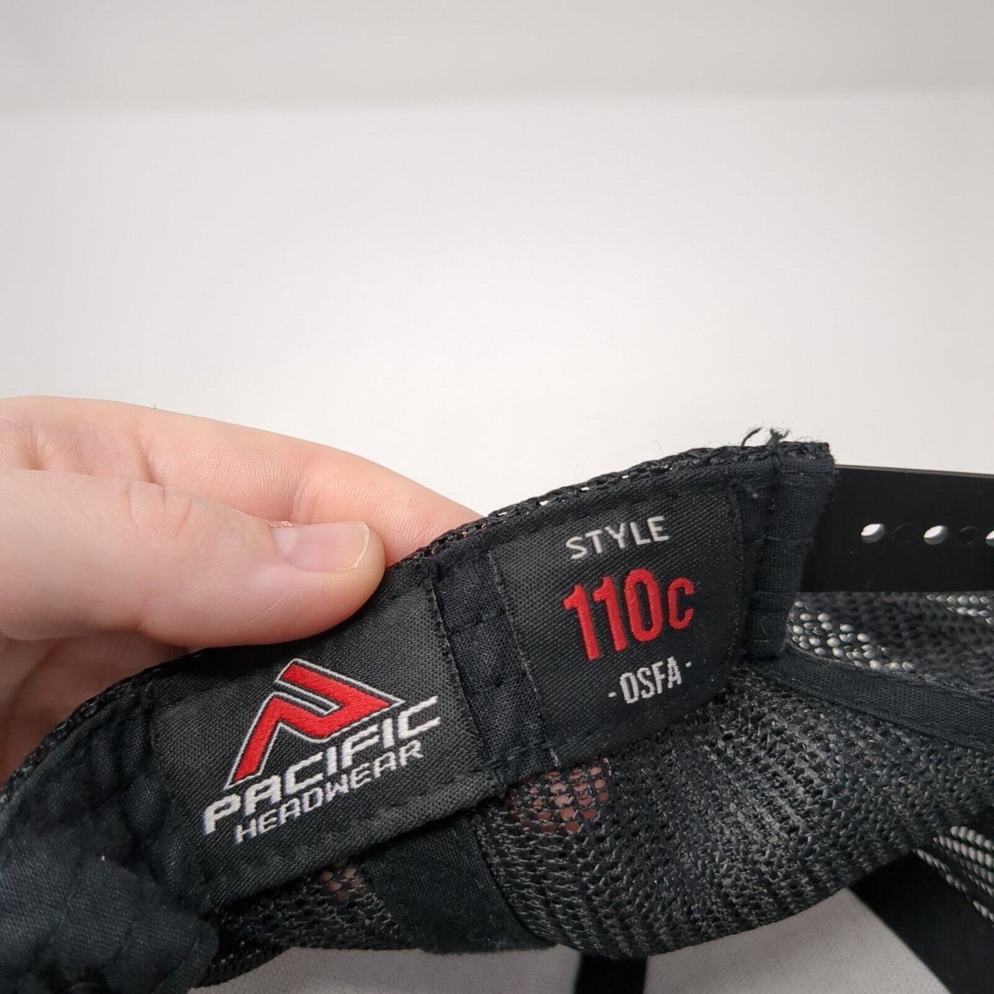 Black Box VR Fitness Snapback Trucker Hat Black One Size Mesh Back