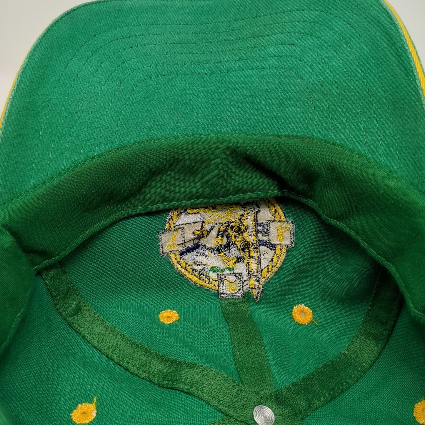 Baseball Cap Green One Size Kerry Ireland GAA Crest Embroidered Hat Slideback