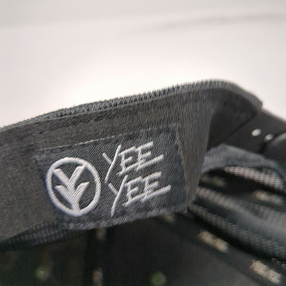 Yee Trucker Hat Green Black One Size Camo Mesh Snapback Embroidered Logo Country