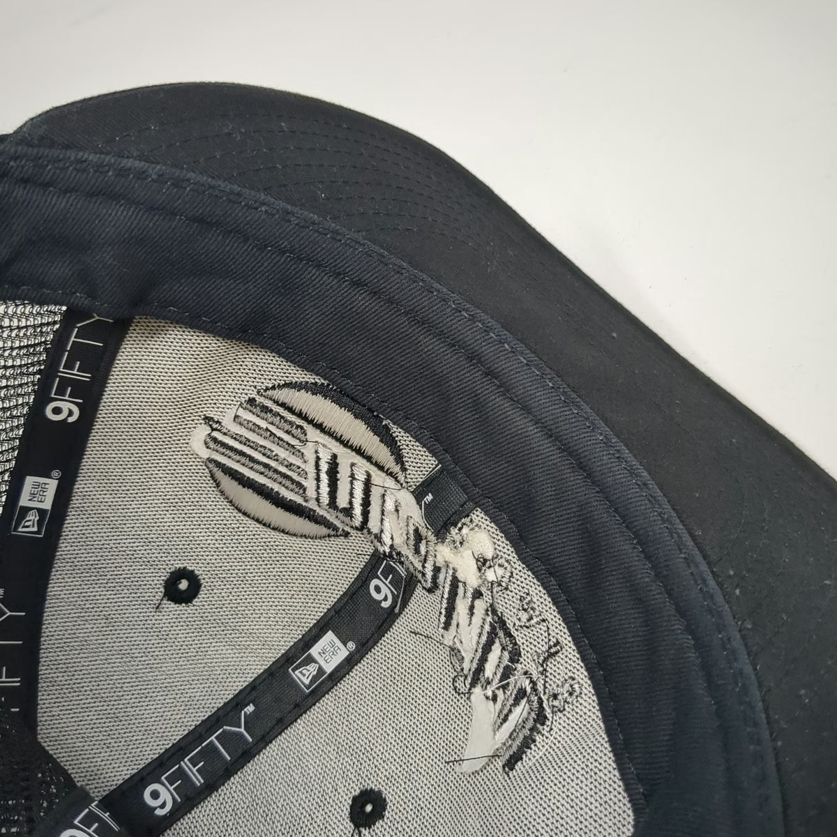 New Era Snapback Black One Size Malibu Boats Mesh Back Trucker Hat 9FIFTY