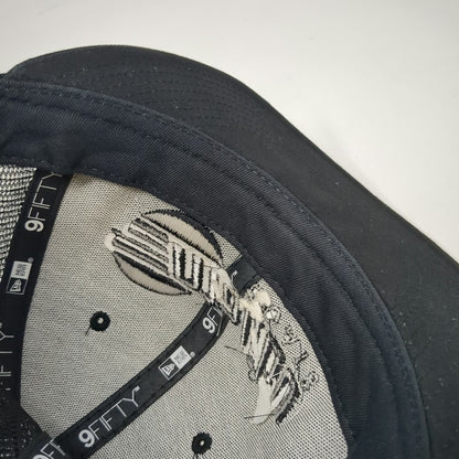 New Era Snapback Black One Size Malibu Boats Mesh Back Trucker Hat 9FIFTY
